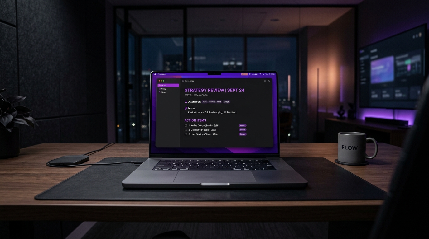 MinuteWire running on MacBook Pro